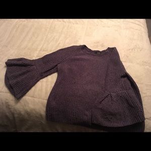 Purple sweater from Ana
